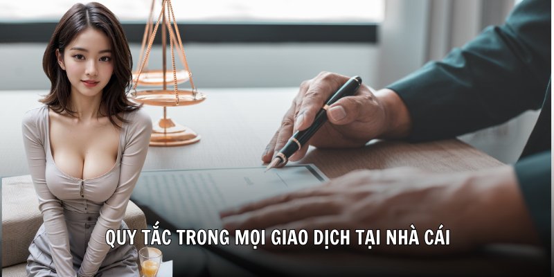 Quy tắc trong mọi giao dịch tại nhà cái